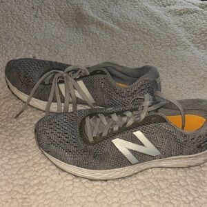New Balance Women's Knit Gray Sneakers